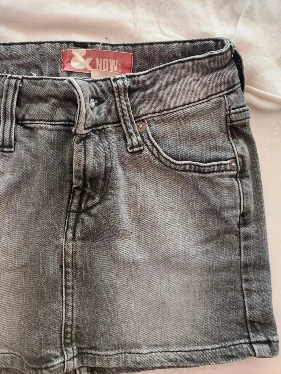 Falda de mezclilla H&M suéter fino ikks 8/10 años – photo 14